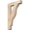 Ekena Millwork Funston Block Smooth Bracket, Douglas Fir, 3 1/2"W x 20"D x 32"H BKT04X20X32FST05SDF - alternate 1
